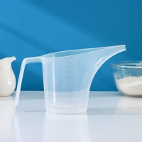 Кувшин мерный Доляна, 500 мл, 20&times;9,5&times;12 см, цвет прозрачный