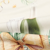 Набор столовый Spruce mood  скат.150х180см +/-3см с ВГМО, салф.40х40см-8 шт, 100%хл