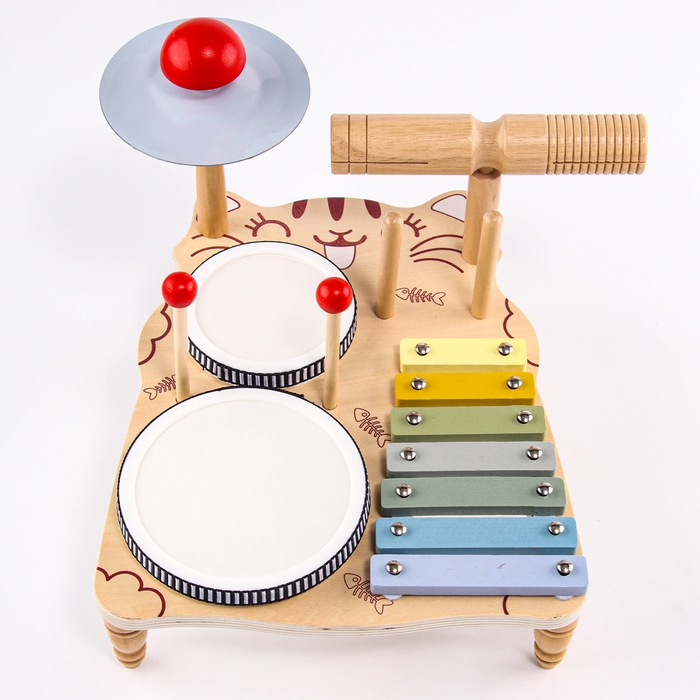 Набор музыкальных инструментов &laquo;Яркая музыка&raquo; 31 &times; 26 &times; 28 см
