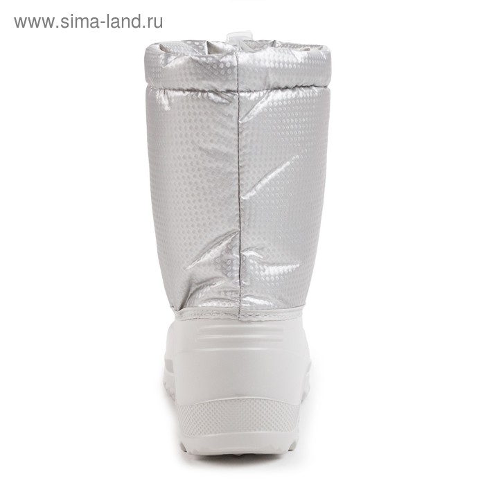 Сапоги детские ЭВА, комбинированный верх, цвет жемчужный, размер 27