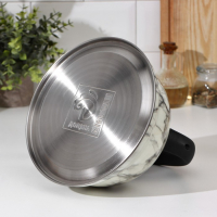 Чайник со свистком из нержавеющей стали Доляна &laquo;Каррар&raquo;, 2,8 л