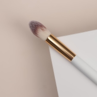 Кисть для макияжа &laquo;White&raquo;, 18 (&plusmn; 1) см, цвет белый