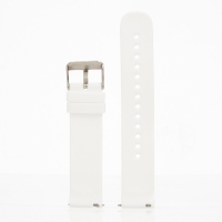 Ремешок для смарт-часов, 20 мм, силикон, белый Ремешок для смарт-часов, 20 мм, силикон, белый