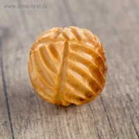 Массажер «Шар», резной, D=4см,можжевельник Массажер «Шар», резной, D=4см,можжевельник