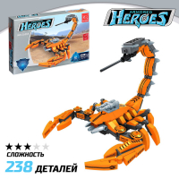 Конструктор Капитан «Скорпион», 238 деталей Конструктор Капитан «Скорпион», 238 деталей