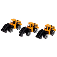 Парковка &laquo;Стройплощадка&raquo;, с 3 металлическими машинами