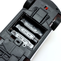 Машина радиоуправляемая &laquo;Полиция&raquo;, работает от батареек, цвет бело-синий