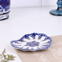 Чайная пара гжель «Кофейная», бело-синий,керамика, Чайная пара гжель «Кофейная», бело-синий,керамика,