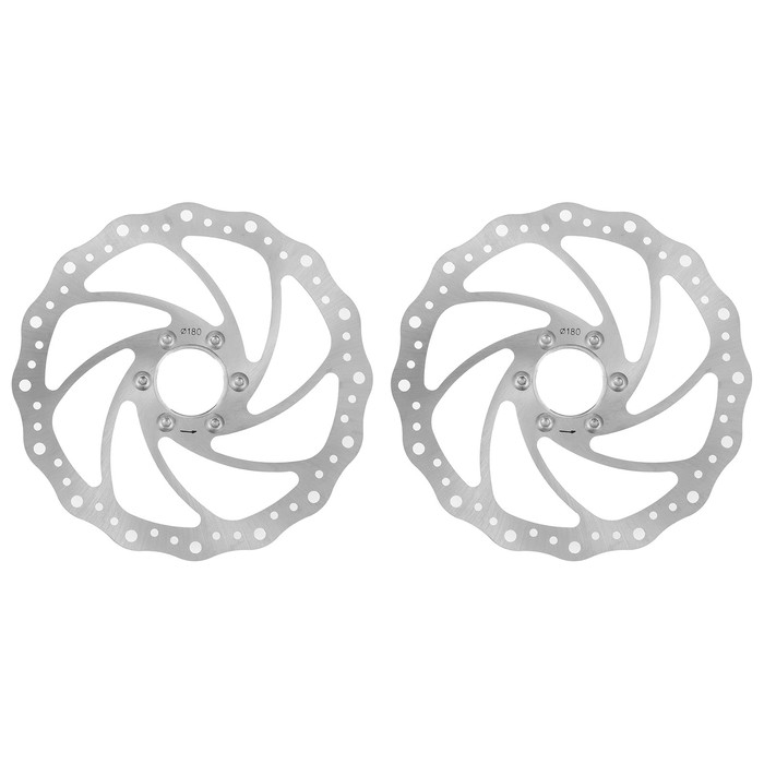 Комплект тормозных дисков с адаптером, 180 мм Комплект тормозных дисков с адаптером, 180 мм
