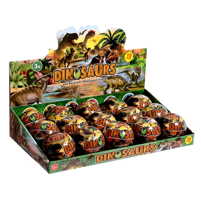 Игрушка-сюрприз в шаре &laquo;Мир динозавров&raquo;