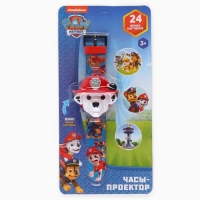 Часы-проектор &laquo;Щенячий Патруль: Маршал&raquo;, световые эффекты