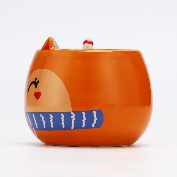 Новый год. Кружка керамическая&laquo;Белочка&raquo;, 400 мл