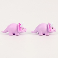 Миниатюра кукольная «Динозаврик», набор 2 шт., размер 1 шт. — 3 × 5,5 × 2 см, цвет фиолетовый Миниатюра кукольная «Динозаврик», набор 2 шт., размер 1 шт. — 3 × 5,5 × 2 см, цвет фиолетовый