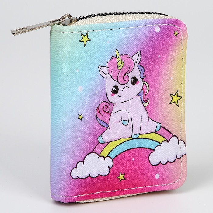 Кошелёк &laquo;Единорог&raquo; 10х8,5х2 см