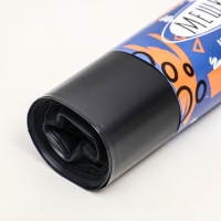 Мешки для мусора в рулоне "UpakLand" 60 л,черные, ПВД, толщина 40 мкм, 10 шт, 50 х 80 см Мешки для мусора в рулоне "UpakLand" 60 л,черные, ПВД, толщина 40 мкм, 10 шт, 50 х 80 см