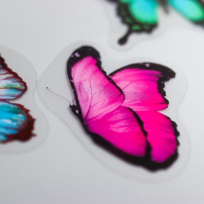 Наклейки для творчества Наклейки для творчества "Бабочки в банке" набор 35 шт 13,3х9,2 см