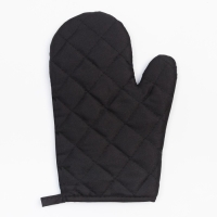 Кухонный набор 2 прихватки Доляна &laquo;Цветочки&raquo; , прихватка 17х17 см, варежка 24х18 см, 100% п/э