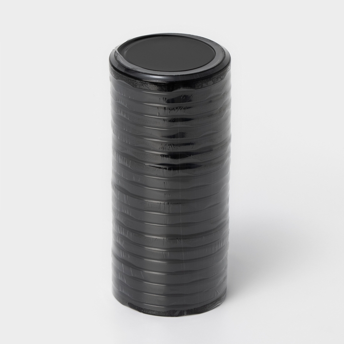 Набор крышек для консервирования Доляна &laquo;Ночь&raquo;, ТО-82 мм, металл, 20 шт, цвет черный