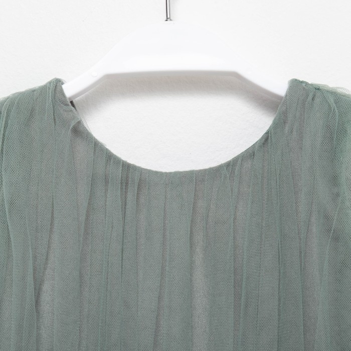 Платье для девочки нарядное KAFTAN, рост 98-104 см (30), цвет зелёный