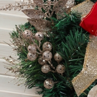 Ёлка декор настенная "Магнолия золотая" 50х26 см Ёлка декор настенная "Магнолия золотая" 50х26 см