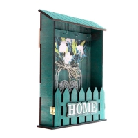 Ключница настенная &laquo;Home&raquo;, баночка, 22,5 х 30,5 х 5,7 см.