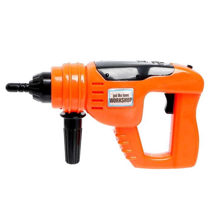 Инструмент детский &laquo;Перфоратор&raquo;, звуковые эффекты, работает от батареек