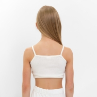 Топ для девочки MINAKU цвет молочный, рост 146 см Топ для девочки MINAKU цвет молочный, рост 146 см