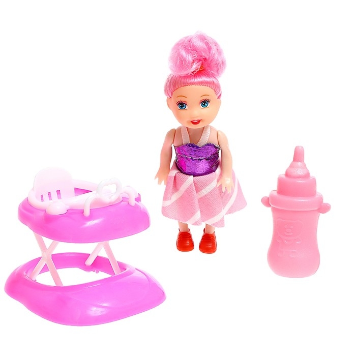 Кукла малышка «Ева» с аксессуарами, МИКС Кукла малышка «Ева» с аксессуарами, МИКС