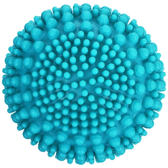 Мяч массажный, d=9 см, 140 г, цвета МИКС