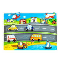 Пластик на липучках &laquo;Транспорт&raquo;