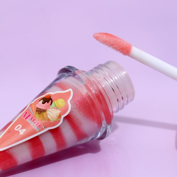 Блеск для губ «Мороженое», микс цветов и ароматов Блеск для губ «Мороженое», микс цветов и ароматов