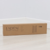 Полка для обуви LaDо́m, 7 ярусов, 60&times;30&times;120 см, цвет белый