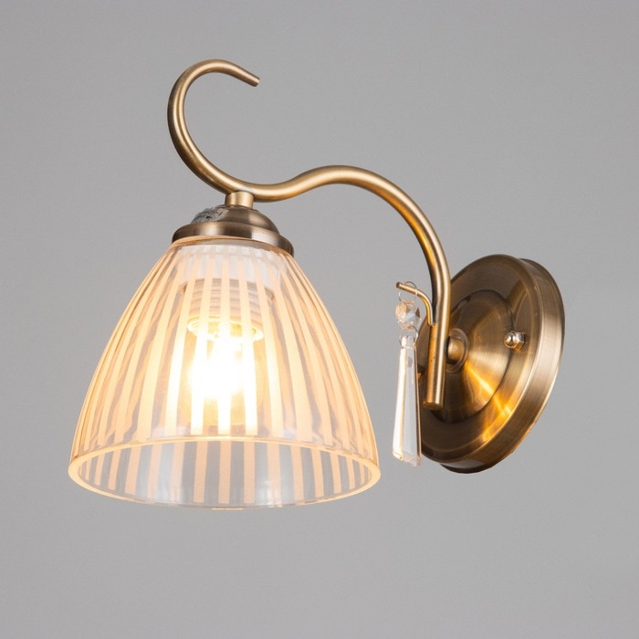 Бра Бра "Кобея" 1х40Вт Е27 Античная бронза 22х13х20см