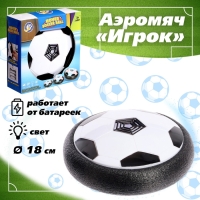 Аэромяч «Игрок», с подсветкой, работает от батареек Аэромяч «Игрок», с подсветкой, работает от батареек