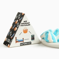 Маршмеллоу в виде колпочка «Любовный треугольник», со вкусом малины, 38 г Маршмеллоу в виде колпочка «Любовный треугольник», со вкусом малины, 38 г