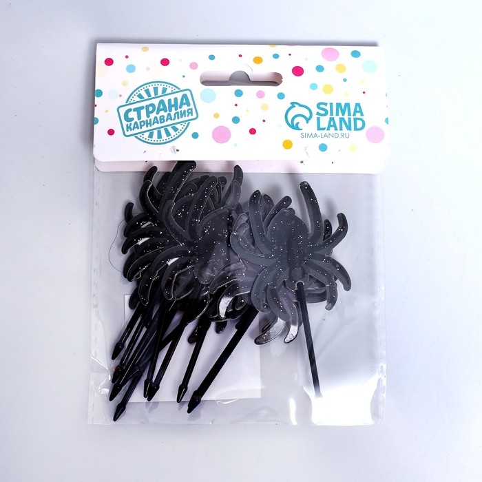 Шпажки для канапе «Паук», набор 12 шт. Шпажки для канапе «Паук», набор 12 шт.