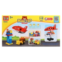 Конструктор &laquo;Аэропорт&raquo;, большие кубики, 37 деталей