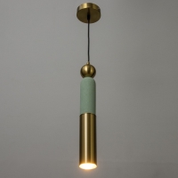 Светильник BayerLux "Леонтия" Е27 40Вт зеленый 6х6х40-140см