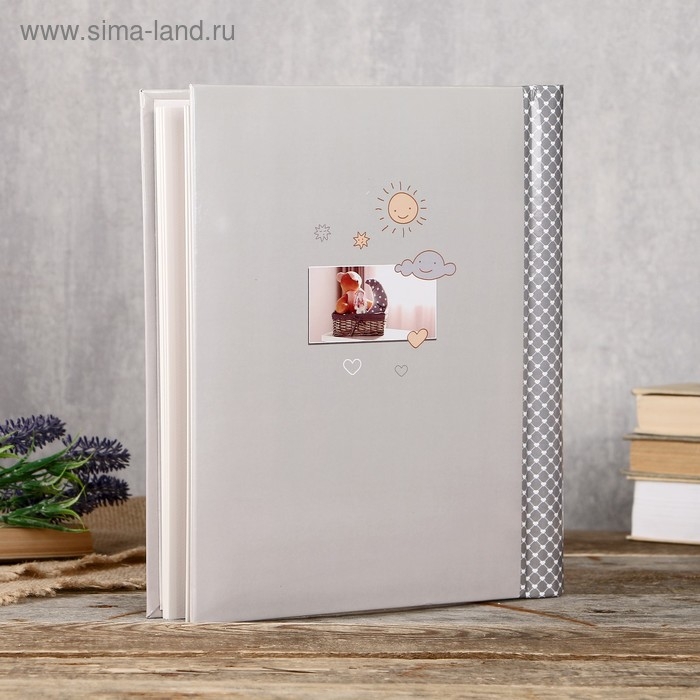 Фотоальбом Fotografia магнитный, 30 листов, 23х28 см, "Детский"