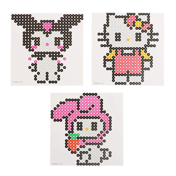 Аквамозаика &laquo;Куроми&raquo;, более 1000 шариков, 3 фигурки