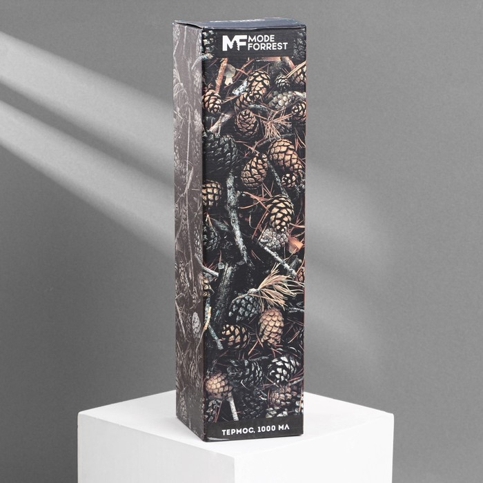 Термос MODE FORREST, металл, 1 л, время сохранения тепла 16-18 ч