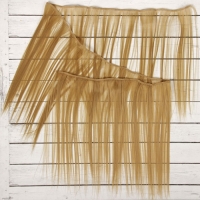 Волосы - тресс для кукол «Прямые» длина волос: 25 см, ширина:100 см, цвет № 24 Волосы - тресс для кукол «Прямые» длина волос: 25 см, ширина:100 см, цвет № 24