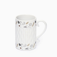 Кружка с рельефом керамическая новогодняя Дорого внимание &laquo;Глинтвейн&raquo;, 300 мл