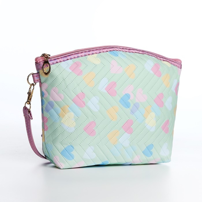 Сумка детская для девочки на молнии, цвет зелёный Сумка детская для девочки на молнии, цвет зелёный