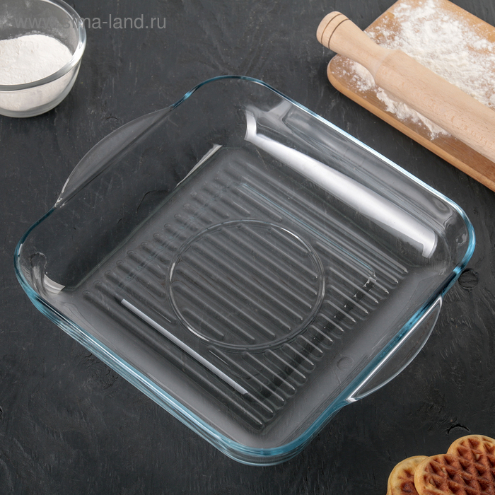 Форма без крышки для СВЧ, 3,25 л, 31,7×28,2 см Форма без крышки для СВЧ, 3,25 л, 31,7×28,2 см