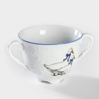 Бульонница &laquo;Рококо. Гуси&raquo;, 330 мл, МИКС