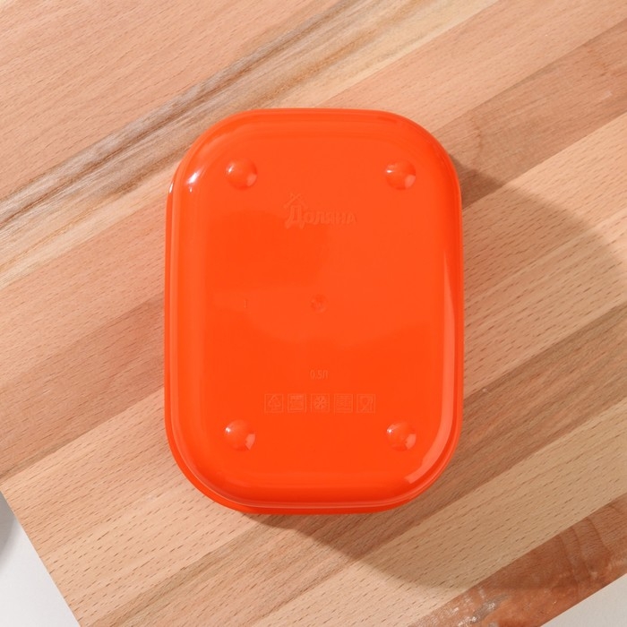 Ланч-бокс &laquo;Еда и котики&raquo;, прямоугольный, 500 мл