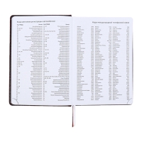 Ежедневник датированный 2024 года, А5, 176 листов, Attomex.Croco, обложка искусственная кожа, ляссе, блок 70 г/м2, коричневый