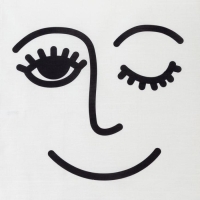 Полотенце "Этель" Глазки 40х73 см, 100% хлопок, репс 210 гр/м2