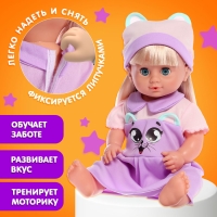 Одежда для пупсов &laquo;Киса&raquo;, платье и шапочка